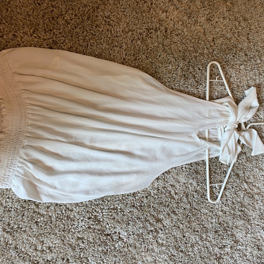 Basic White Halter - image 2